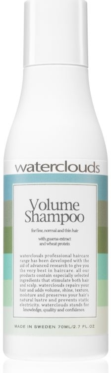 Waterclouds Volume Shampoo šampón pre objem jemných vlasov 70 ml