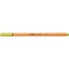 Liner, 0,4 mm, STABILO Point 88, horčicový