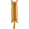 Balón písmeno I zlaté 35 cm