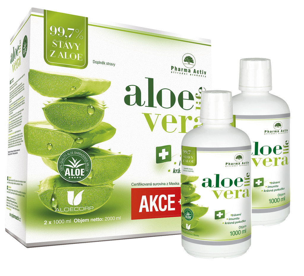 Pharma Activ AloeLive 1000 ml + 1000 ml od 14,79 € - Heureka.sk