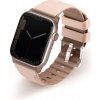 UNIQ Linus Airsoft Silikónový remienok na Apple Watch 38/40/41 mm ružový UNIQ-41MM-LINUSPNK