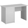 Tempo Kondela PC stôl 1D1S/120, biela, ERODIN