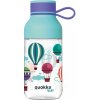 Quokka Kids Ice, Plastová fľaša s pútkom Balloons, 430ml, 40162