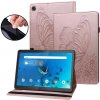 PROTEMIO 53339 ART BUTTERFLY Zaklápacie puzdro Lenovo Tab M10 Plus 3. generácia ružové