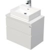 Intedoor Kúpeľňová skrinka s umývadlom LETTY 70 cm LE DESK 70 2Z