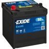 EXIDE Autobatérie EXCEL 12V 50Ah 360A, 200x173x222mm, ĽAVÁ