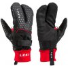 Leki Nordic Circuit Shark Lobster bežecké rukavice black/red vel. 6,5