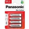 PANASONIC Red Zinc AA 4ks 00133698