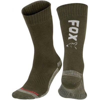 Fox Ponožky Collection Green Silver Thermolite Long Sock