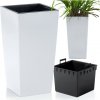 Prosperplast Kvetináč s vložkou Urbi Square 27 x 50 x 27 cm, bielý