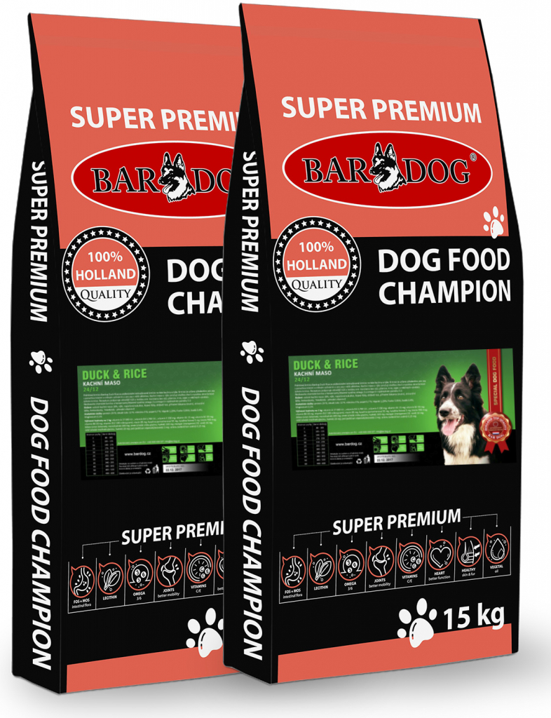 Bardog Duck Rice 2 x 15 kg