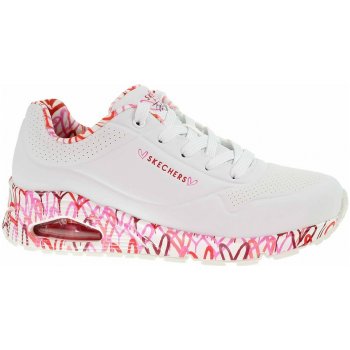 Skechers Uno Loving Love biela