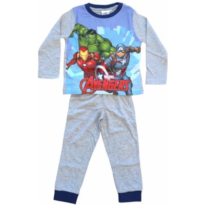 Setino pyžamo Avengers sivá