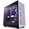 NZXT case H7 Flow / 2x 120 mm fan / glass / mesh panel / black and white