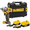 DeWALT DCF891P2LRT Aku rázový utahovák, 2x 5Ah aku LR, nabíječka, Tstak