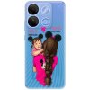 Odolné silikónové puzdro iSaprio - Mama Mouse Brunette and Girl - Infinix Smart 7