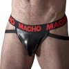 Macho - Mx25rc Jock Red Leather M