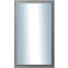 DANTIK - Zrkadlo v rámu, rozmer s rámom 60x100 cm z lišty KOSTELNÍ malá šedá (3167)