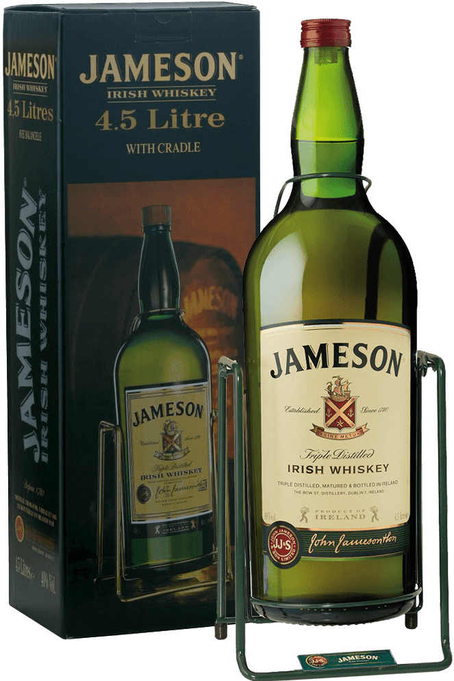 Jameson Gallon 40% 4,5 l (kazeta) od 149,9 € - Heureka.sk