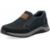 Pánske mokasíny RIEKER 39657-14 modrá W5 45