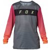 Detský cyklistický dres Fox Yth Flexair LS Jersey Pewter