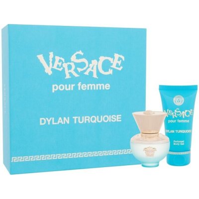 Versace Dylan Turquoise pour Femme Darčeková sada dámska toaletná voda 30 ml a telový gél 50 ml