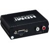 Konvertor OEM HDMI na VGA + audio L/R elektronický
