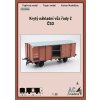 AC Models Krytý nákladný voz ČSD rady Z 1:25
