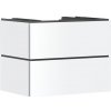 Skrinka pod umývadlo pod dosku Hansgrohe Xilesa E 78x62x55 cm biela matná 54299700