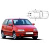 Slnečné clony na okná - FIAT Punto 3dv. (1993-1999) - Komplet sada