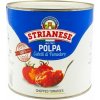 Paradajky lúpané kocky 2,5kg Strianese