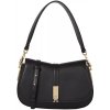 Štýlová dámska kabelka Tommy Hilfiger - TH Heritage Saddle Bag /Čierna