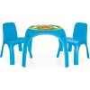 Pilsan Plastový stolík + dve stoličky modré 8693461004209
