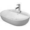 Duravit Luv Washbowl 600mm Luv, white WG without OF, with Tap, w.1 TH 03806000001