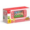 Nintendo Switch Lite Coral + ACNH bundle
