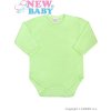 Dojčenské body celorozopínacie New Baby Classic zelené, Veľkosť: 50, Vhodnosť: Pre všetkých