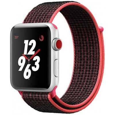 Eternico Airy na Apple Watch 38 mm/40 mm/41 mm Rustic Red and Red edge AET-AWAY-RuReR-38