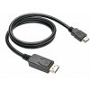 Kabel C-TECH DisplayPort/HDMI, 3m, černý (CB-DP-HDMI-3)