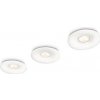 Philips 59833/31/16 - SADA 3x LED koupelnové podhledové svítidlo MYLIVING AQUILA 3xLED/6W/230V