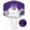 Mini basketbalová doska Wilson NBA Team Sacramento Kings Mini Hoop WTBA1302SAC