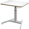 Leitz Ergo výškově nastavitelný elektrický ergonomický stůl, bílý
