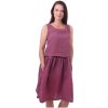 Jožánek Mušelínové šaty na dojčenie Marlen, cyklámen S do 165 cm