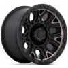 FUEL Fuel D824 Traction 9x20 6x139.7 ET1 Matte Black W/Double Dark Tint 106.1