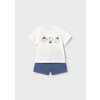 Set - tričko s potlačou a kraťay Mayoral - 2601665032 Veľkosť: 68