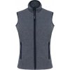 KARIBAN VINTAGE MELÓDIA K906 / Dámska fleecová vesta - french navy heather M