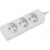 Lanberg prodlužovací 3 zásuvky 1.5m bílé PS0-03E-0150-W