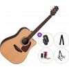 Takamine GD90CE-MD SET 2 Natural Elektroakustická gitara Dreadnought