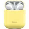 Puzdro Baseus Silica Gel Protector žlté – Apple AirPods