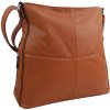 Barebag Praktická veľká dámska crossbody kabelka 47-MH hnedá