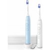 Philips Sonicare 6100 Philips Sonicare 6100 HX7400/06 sonická elektrická zubná kefka 1 ks + Philips Sonicare 6100 HX7406/02 sonická elektrická zubná kefka 1 ks